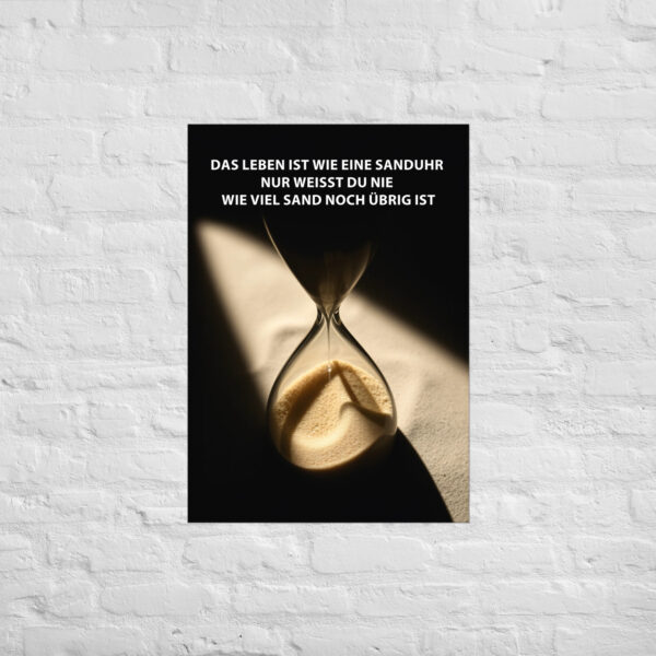 Poster "Lebenszeit"