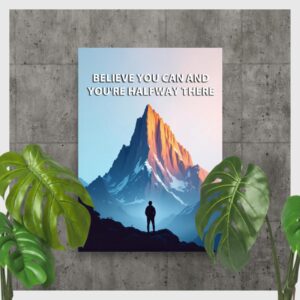 Poster "Believe you can" #2