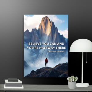 Poster "Believe you can" #3